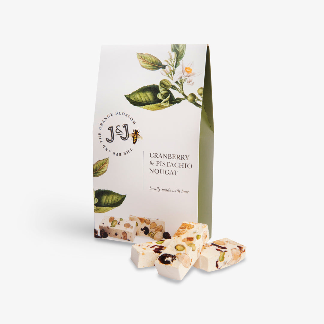 Cranberry & Pistachio Nougat 200g