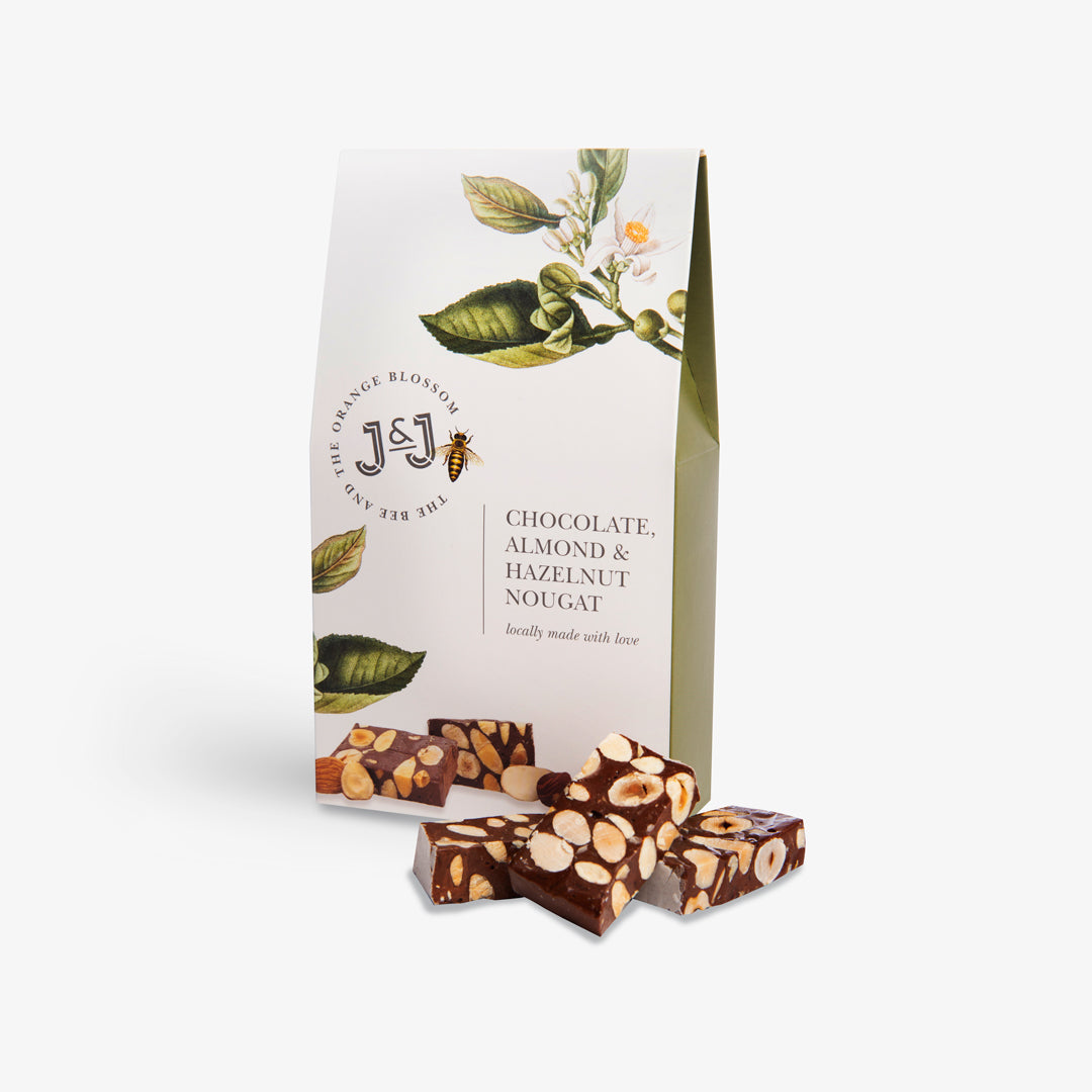 Chocolate, Almond & Hazelnut Nougat 200g